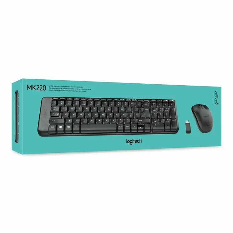 Keyboard Logitech 920-008318 Black Spanish Qwerty