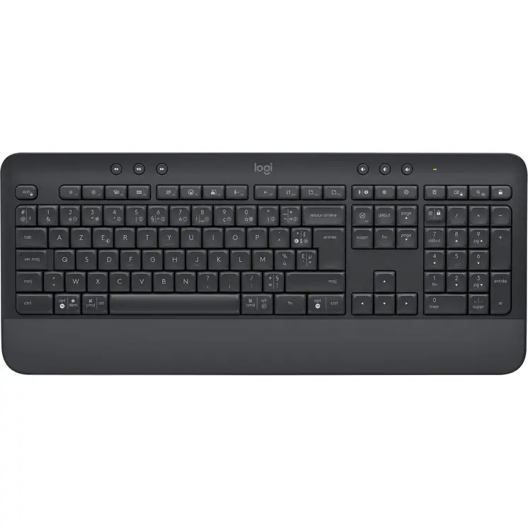Keyboard Logitech Signature K650 AZERTY French Dark grey Grey