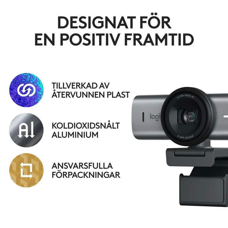 Webcam Logitech 960-001559 4K Ultra HD