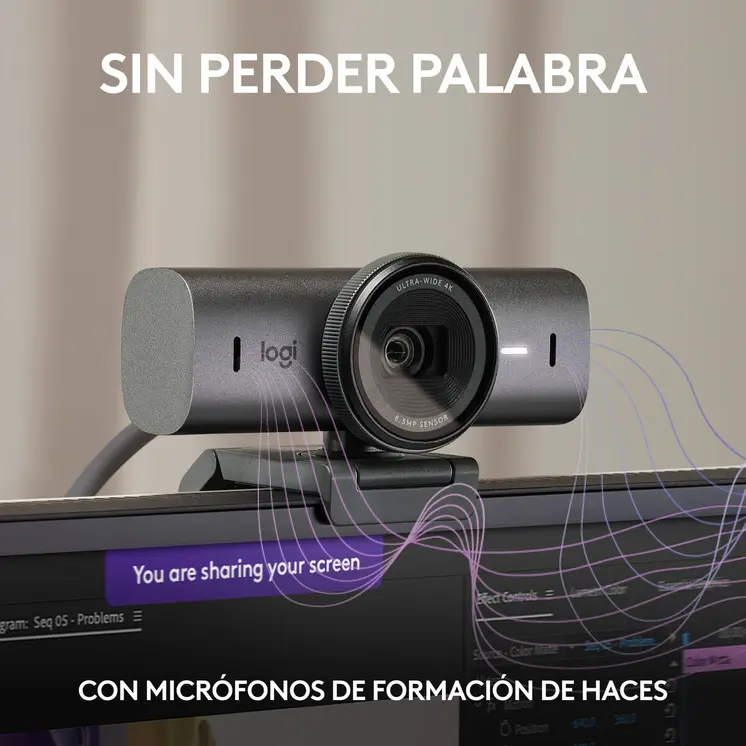 Webcam Logitech 960-001559 4K Ultra HD