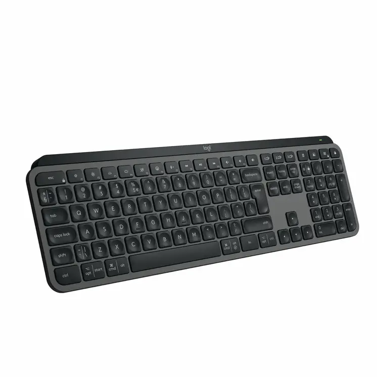 Wireless Keyboard Logitech MX Keys S Spanish Qwerty Graphite Steel