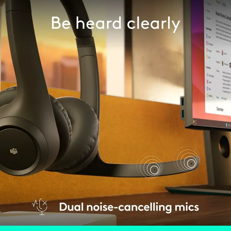 Wireless Headphones Logitech Black