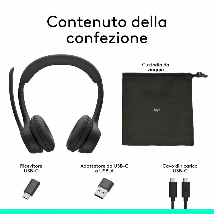 Headphones Logitech Black