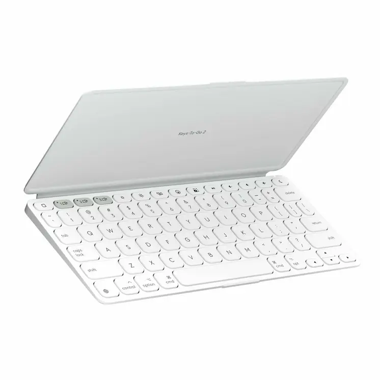 Keyboard Logitech 920-012974 White Grey QWERTY