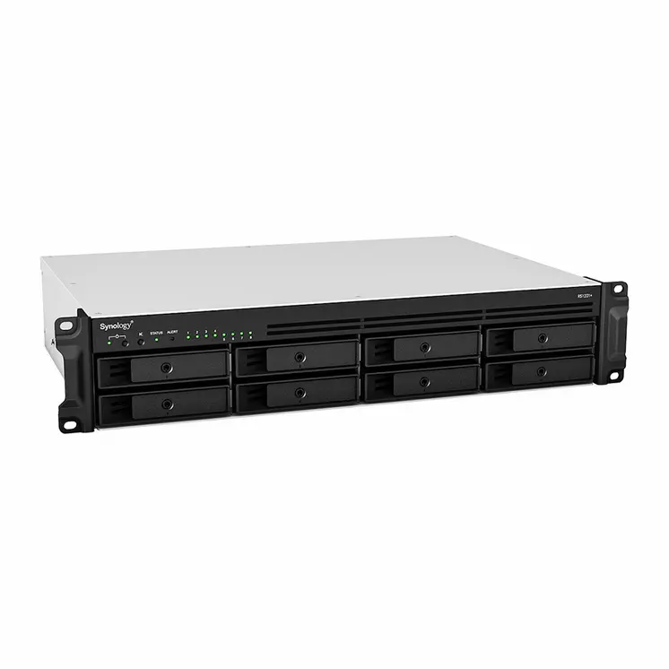 NAS Network Storage Synology RS1221+ Black AMD Ryzen V1500B