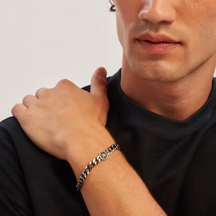 Men's Bracelet Breil TJ3729 Sterling silver 925 Silver