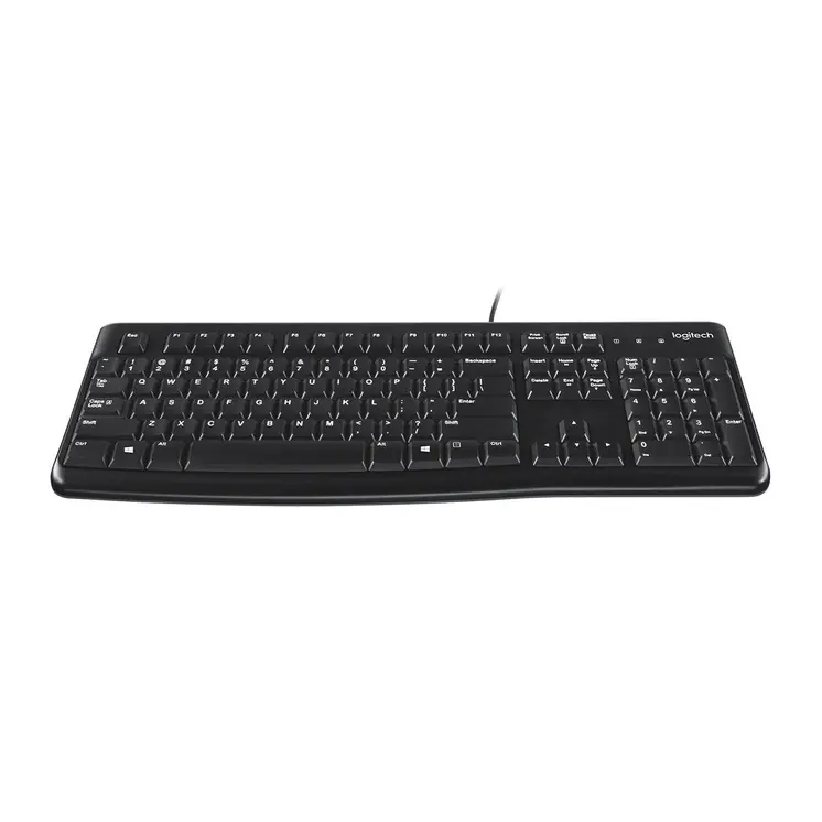 Keyboard Logitech 920-002488 Black Spanish Qwerty AZERTY