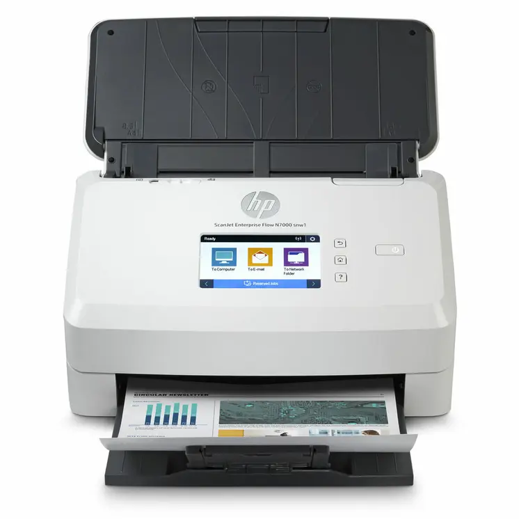 Scanner HP 6FW10A#B19 White 75 ppm