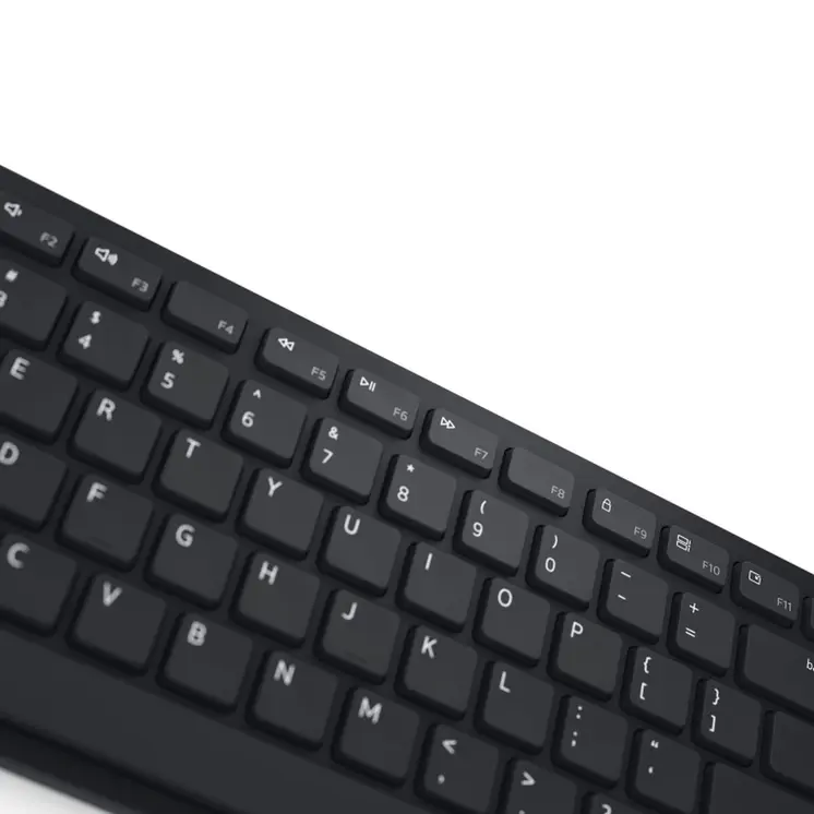 Keyboard and Mouse Dell KM5221W Black Spanish Qwerty