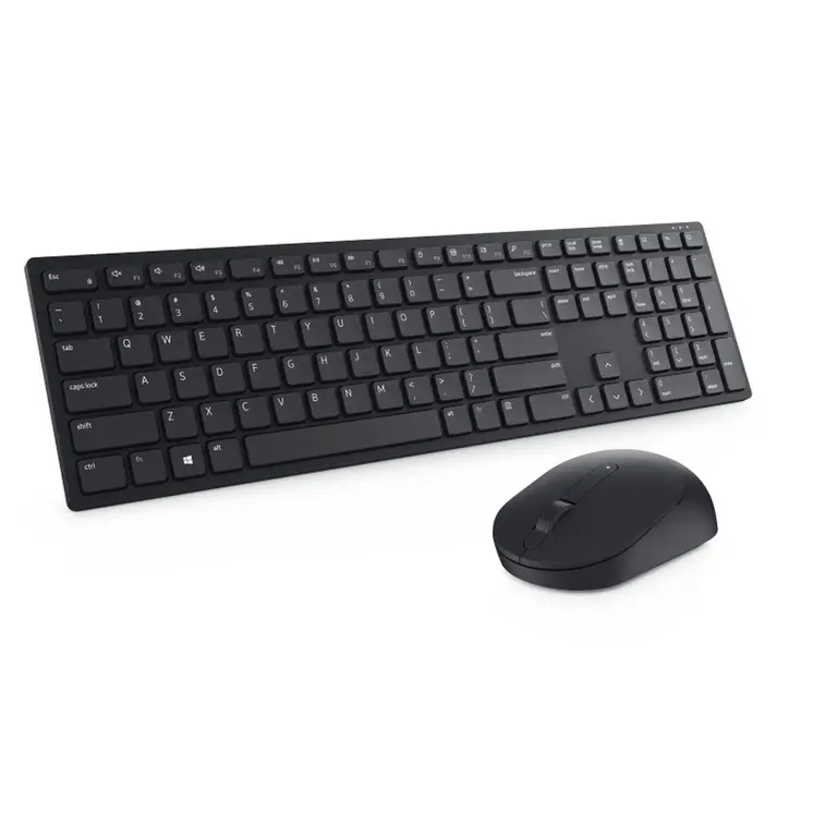 Keyboard and Mouse Dell KM5221W Black Spanish Qwerty