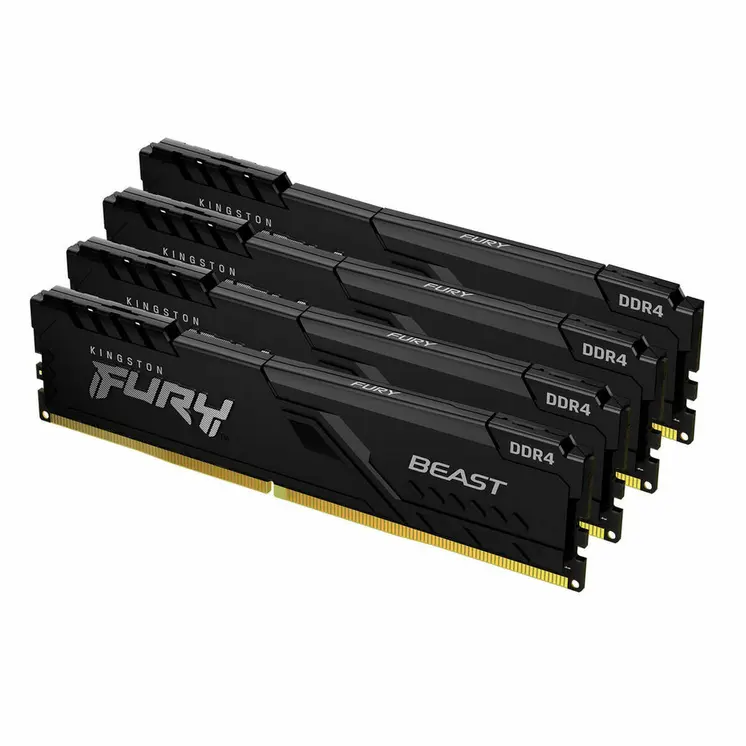 RAM Memory Kingston Beast 32 GB 128 GB DDR4 3200 MHz CL16