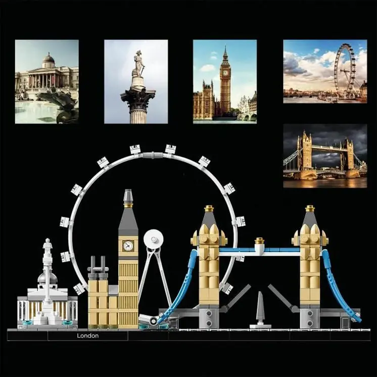 Construction set Lego Architecture 21034 London Multicolour (1 Unit)