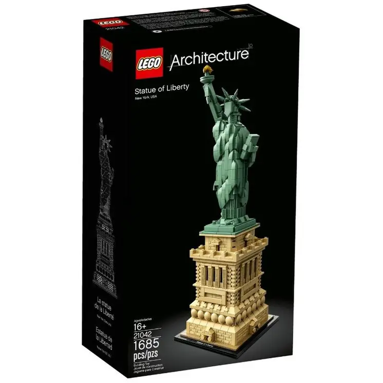Construction set Lego Estatua de la Libertad Multicolour 1685 Pieces