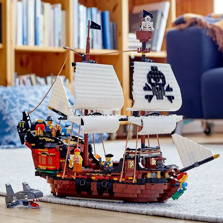 Construction set   Lego 31109 Barco Pirata         White Multicolour Bronze 3-in-1 1260 Pieces