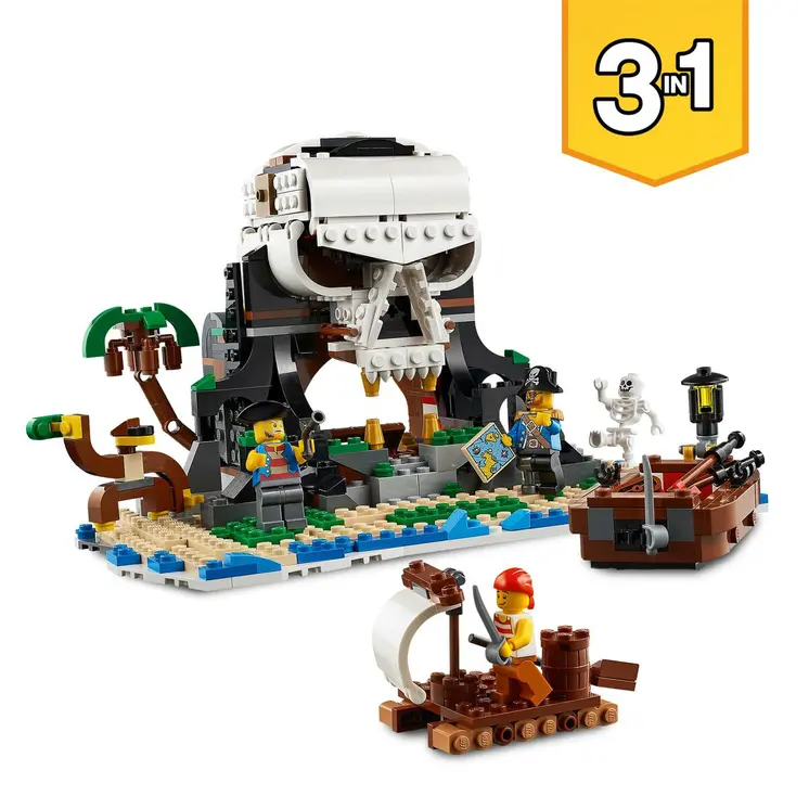 Construction set   Lego 31109 Barco Pirata         White Multicolour Bronze 3-in-1 1260 Pieces