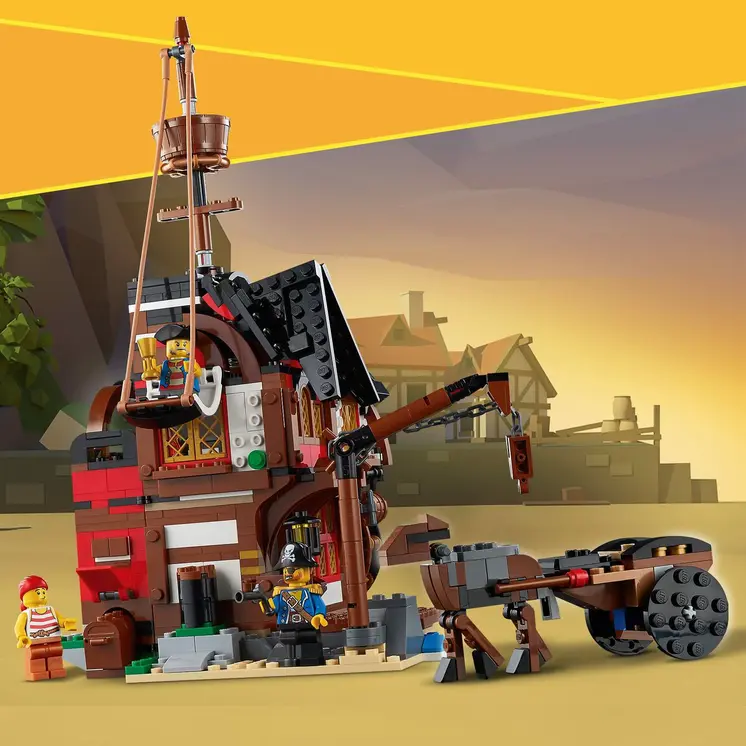 Construction set   Lego 31109 Barco Pirata         White Multicolour Bronze 3-in-1 1260 Pieces