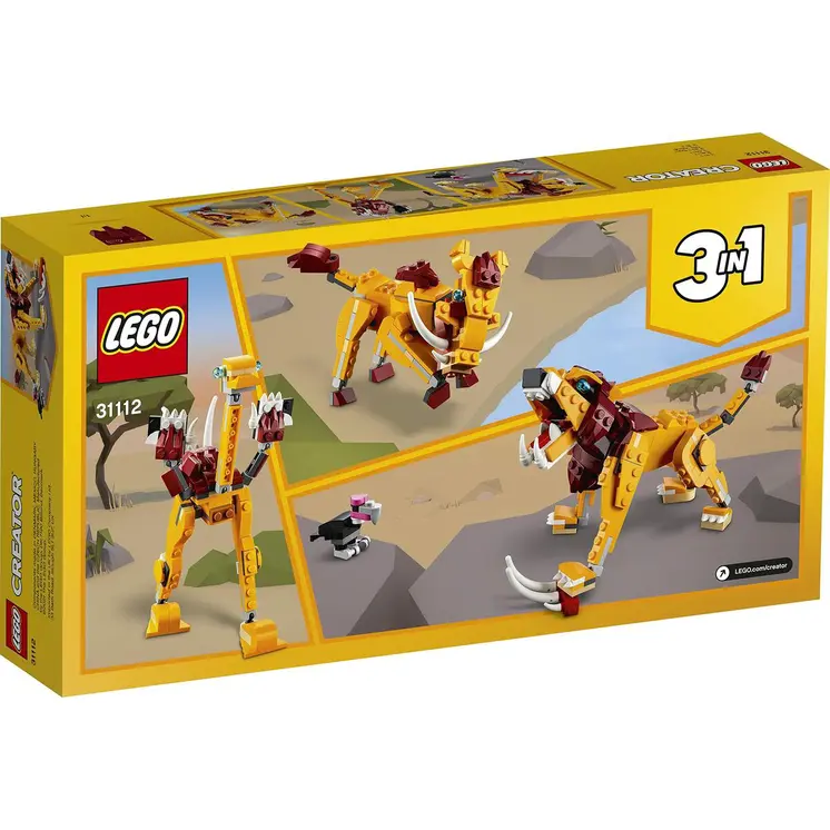Playset Lego 31112 Lion