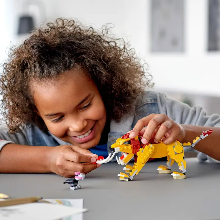 Playset Lego 31112 Lion
