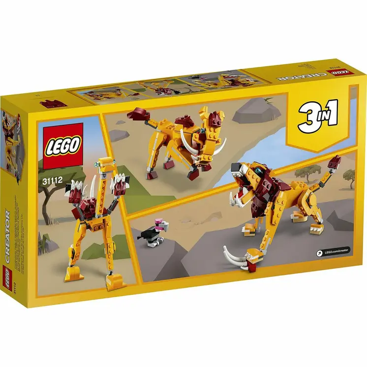 Playset Lego 31112 Lion