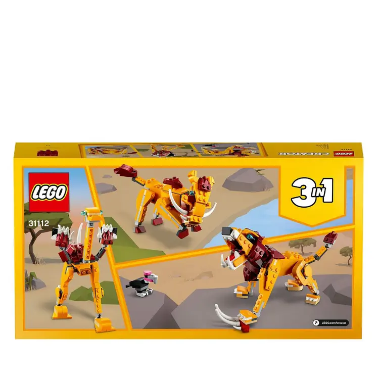 Playset Lego 31112 Lion