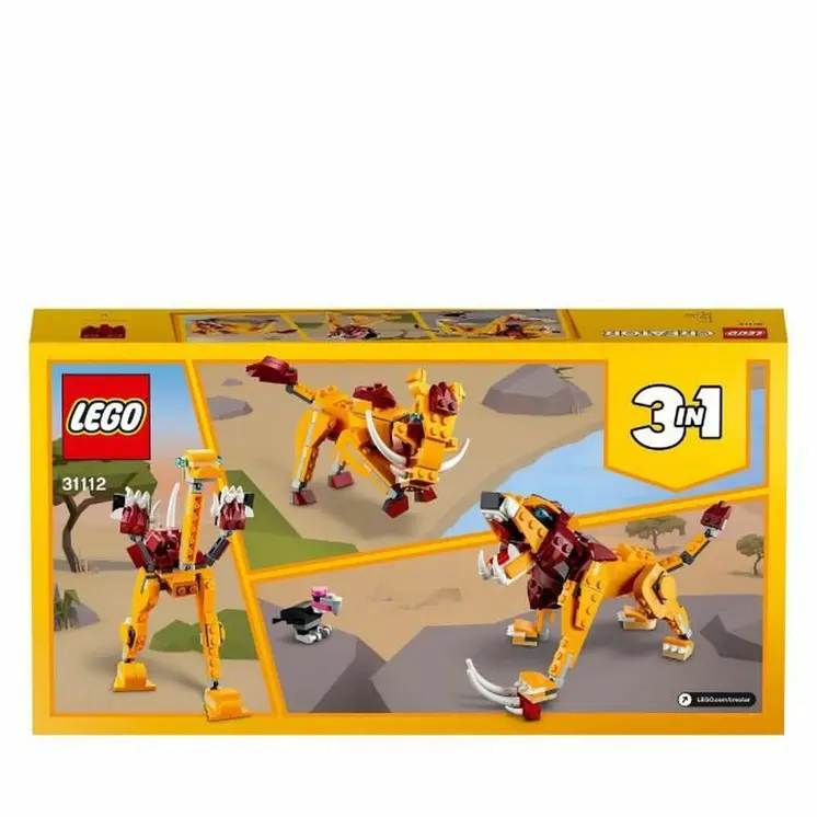 Playset Lego 31112 Lion