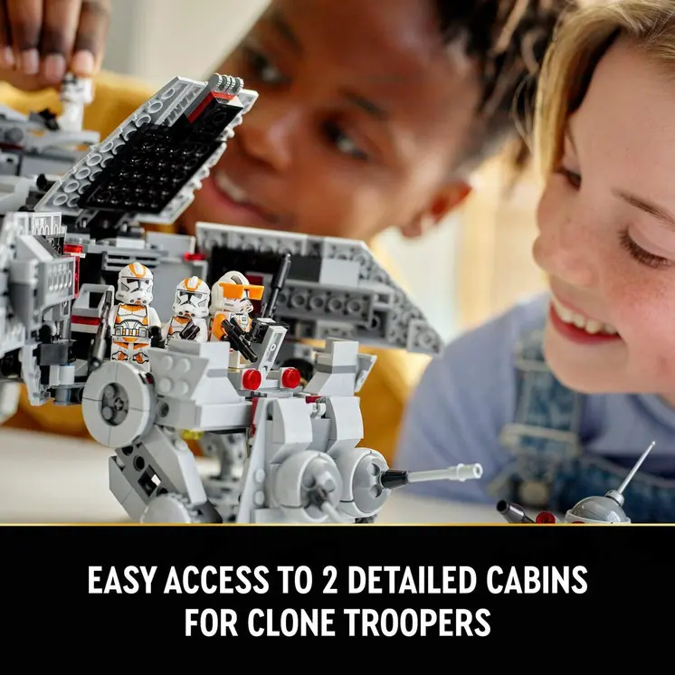 Playset   Lego Star Wars 75337 AT-TE Walker         1082 Pieces