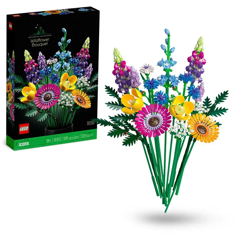 Construction set Lego RAMO DE FLORES DE VIENTO 939 Pieces
