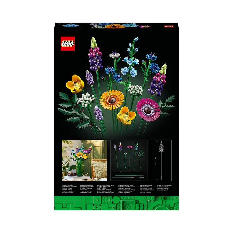 Construction set Lego RAMO DE FLORES DE VIENTO 939 Pieces