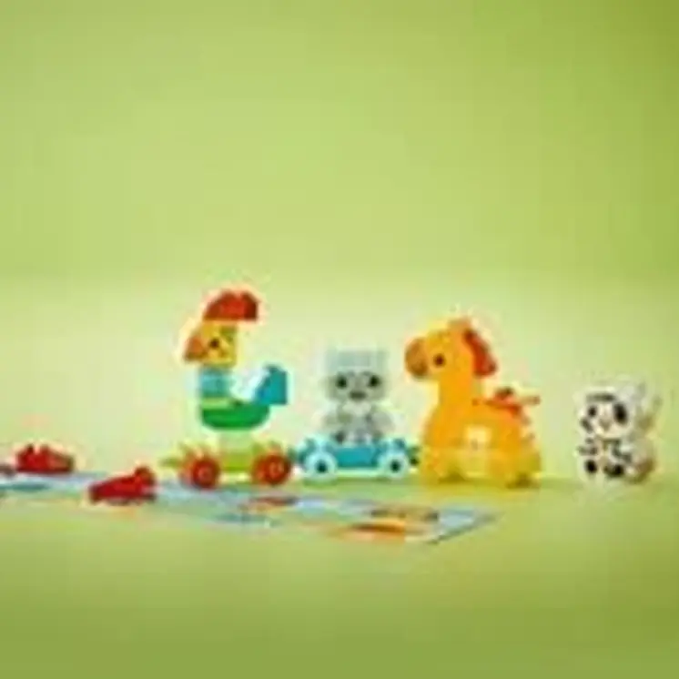 Playset Lego 10412 Animal Train 19 Pieces