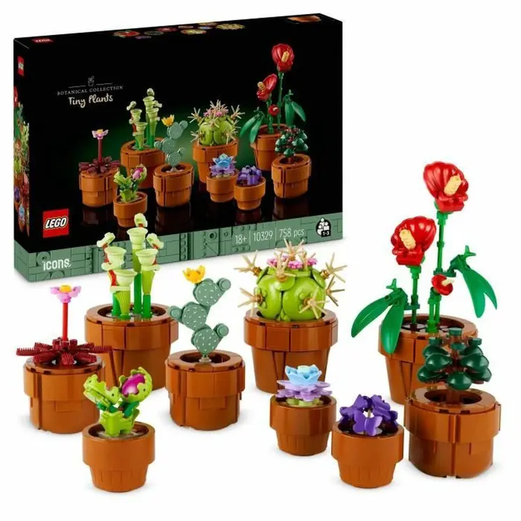 Construction set Lego Icons 10329 Tiny Plants Multicolour 758 Pieces