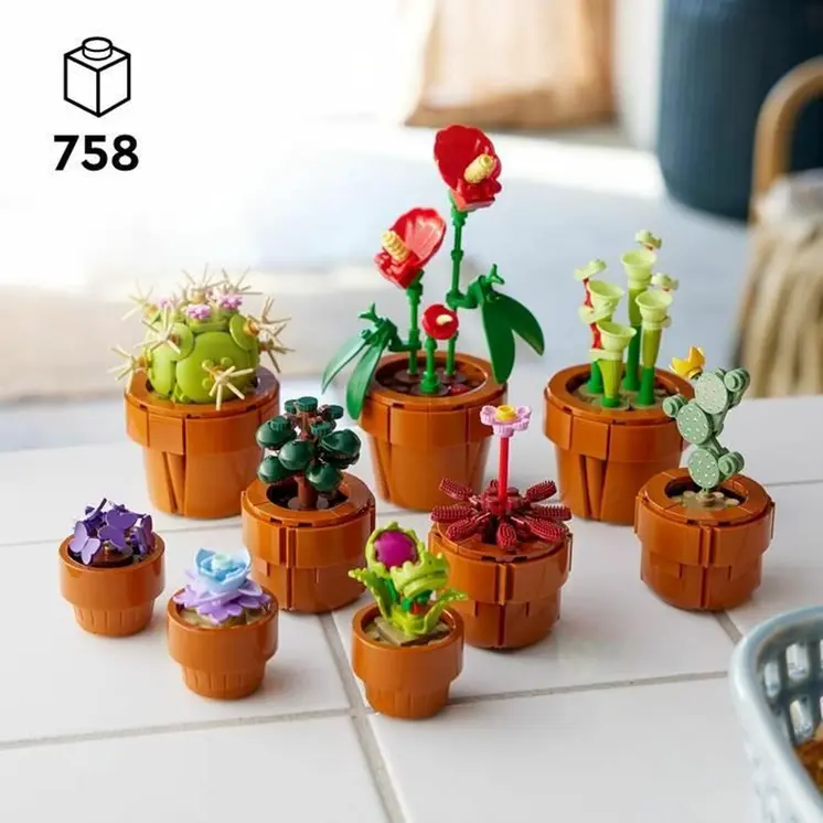 Construction set Lego Icons 10329 Tiny Plants Multicolour 758 Pieces