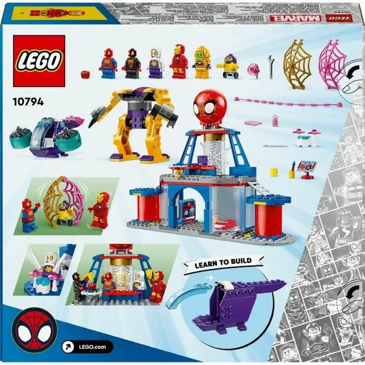 Construction set Lego Marvel Spidey and His Amazing Friends 10794 Team S Multicolour