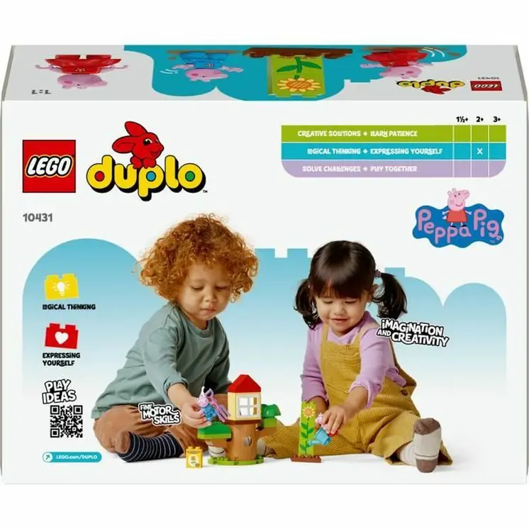 Construction set Lego Peppa Pig's Garden and Treehouse Multicolour