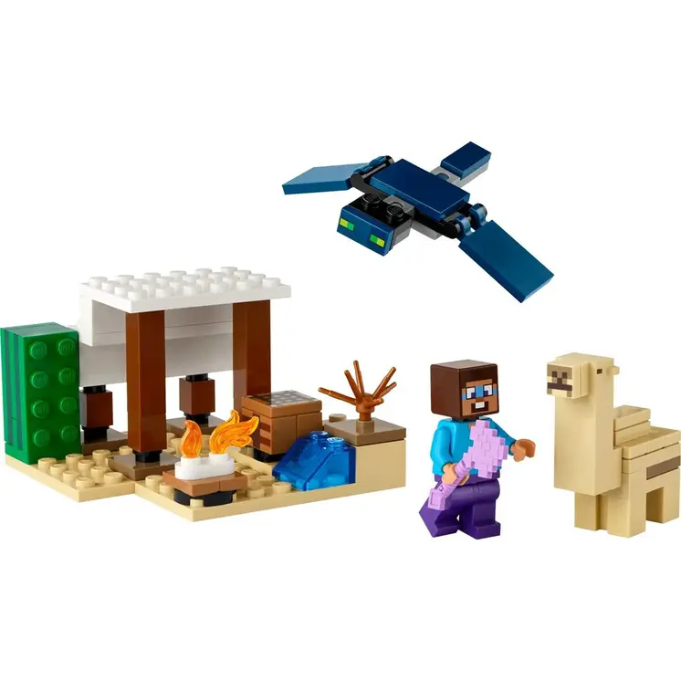 Construction set Lego La Expedición al Desierto de Steve Multicolour 75 Pieces