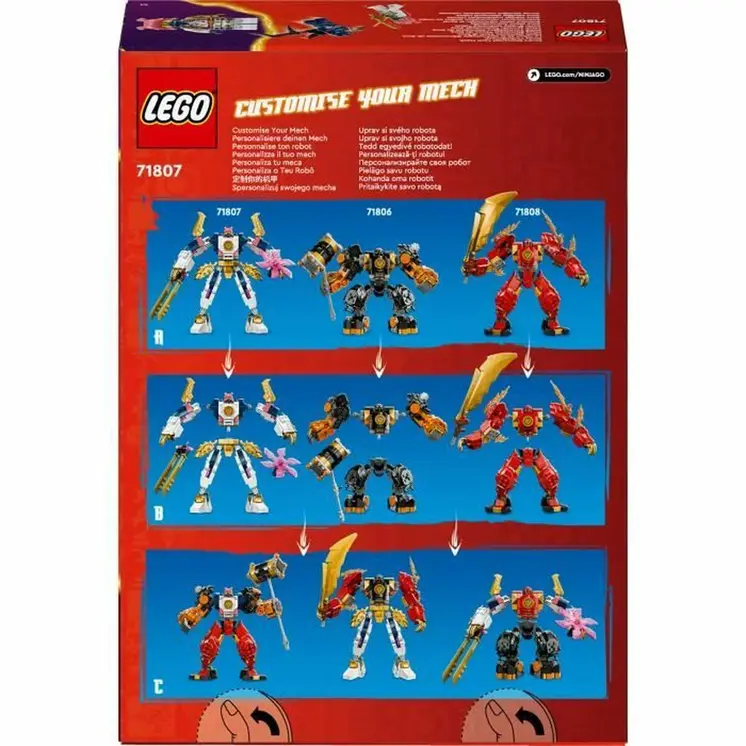Construction set Lego 71807 Sora Meca Elemental Techno of Sora Multicolour