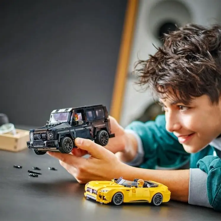 Construction set Lego Mercedes-AMG G 63 y Mercedes-AMG SL 63 Multicolour 808 Pieces
