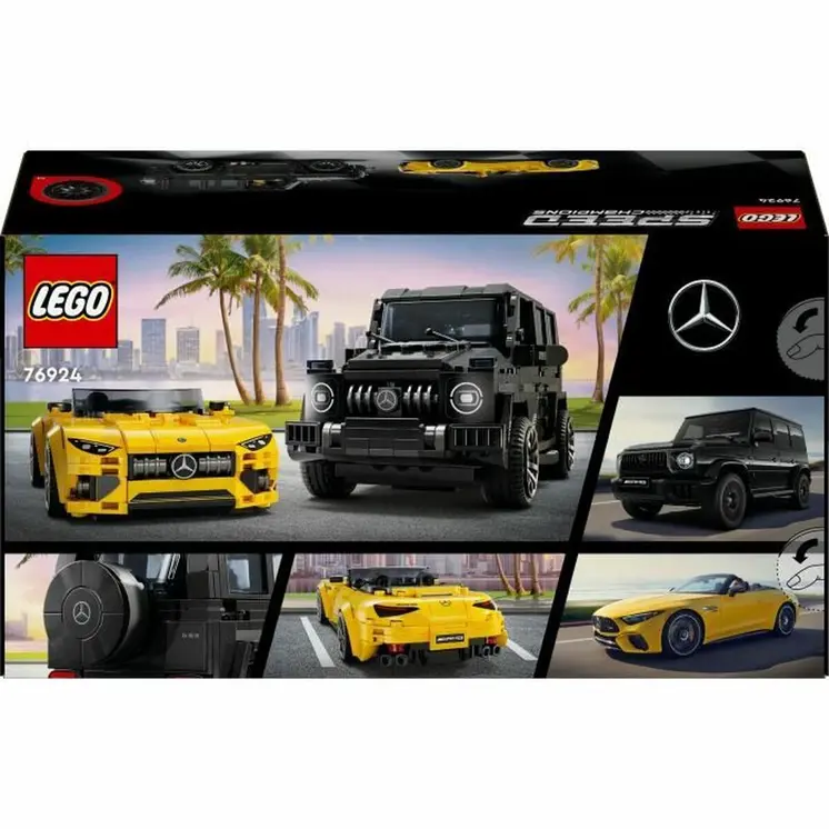 Construction set Lego Mercedes-AMG G 63 y Mercedes-AMG SL 63 Multicolour 808 Pieces