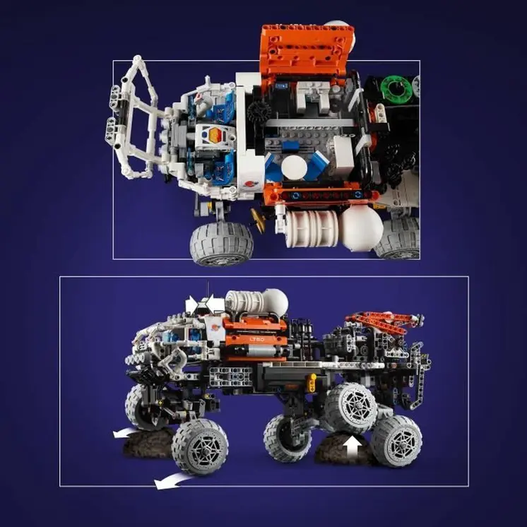 Construction set Lego Technic 42180 Mars Manned Exploration Rover Multicolour 1599 Pieces
