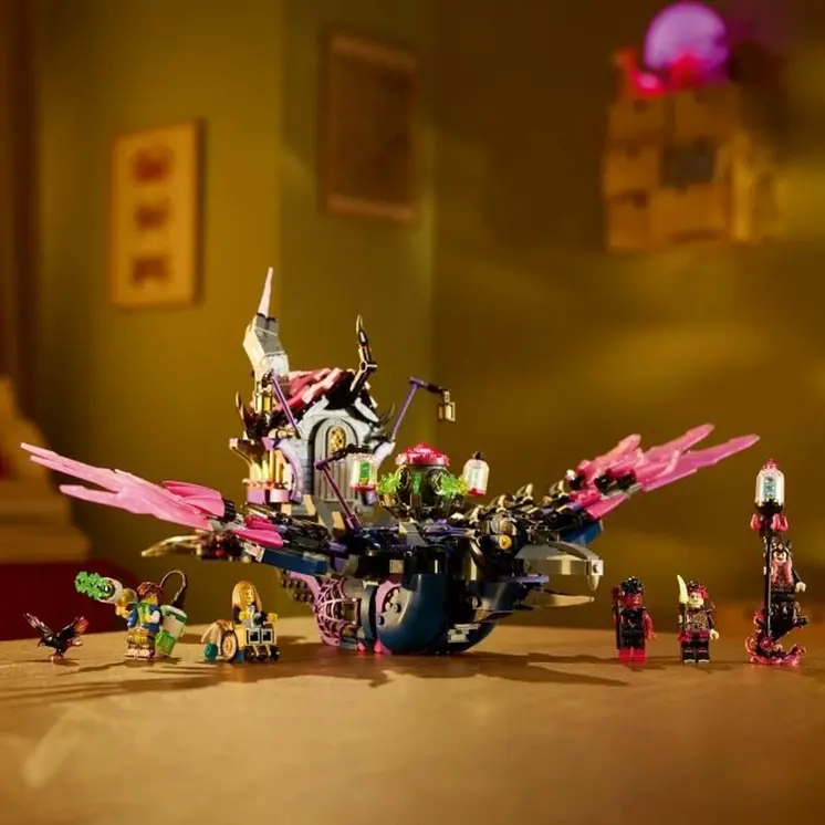 Construction set Lego Nightmare Witch's Midnight Raven Multicolour