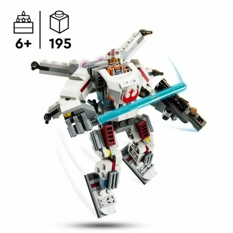 Construction set Lego Luke Skywalker's X-Wing Mech Multicolour