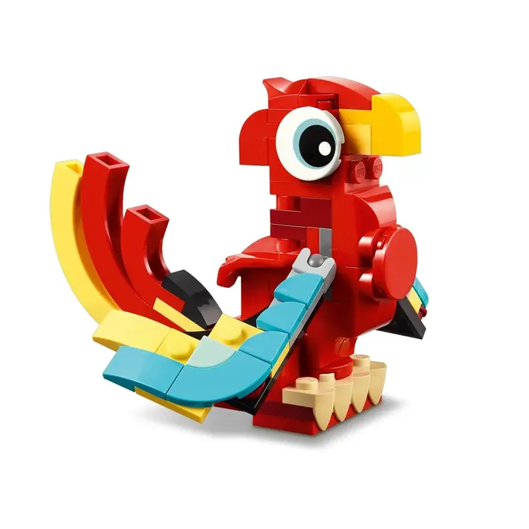 Construction set Lego 31145 DRAGÓN ROJO Multicolour 149 Pieces