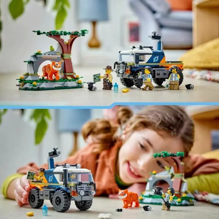 Construction set Lego 60426 Jungle Explorer Off-Road Truck Multicolour