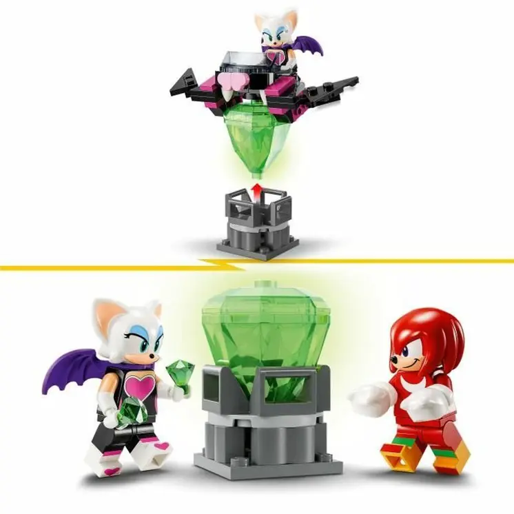 Construction set Lego 76996 Sonic The Hedgehog Knuckles' Robot Guardian Multicolour
