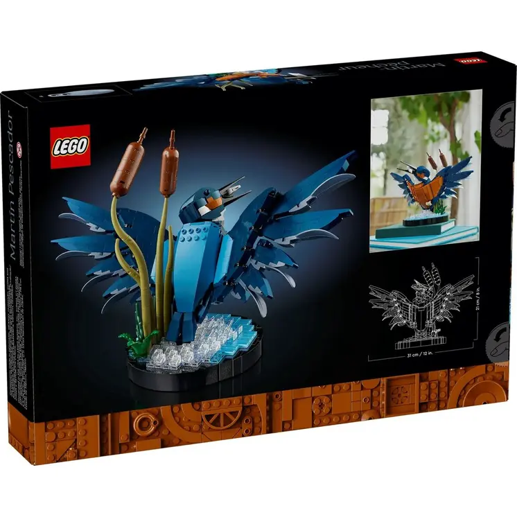 Construction set Lego Martín pescador Multicolour 834 Pieces