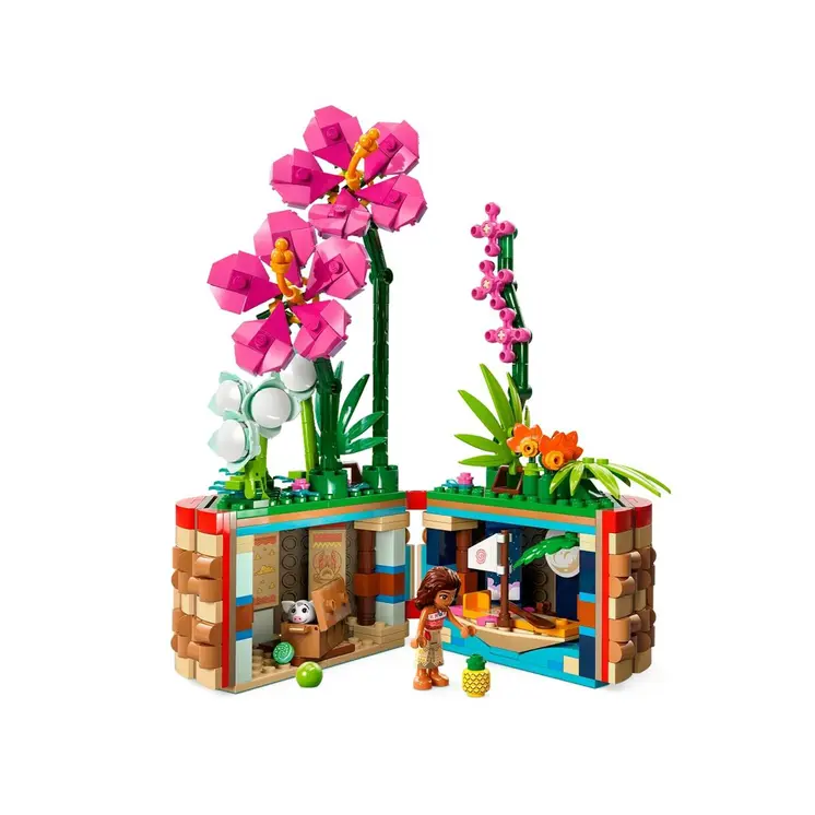 Construction set Lego 43252 Moana's Flowerpot 619 Pieces