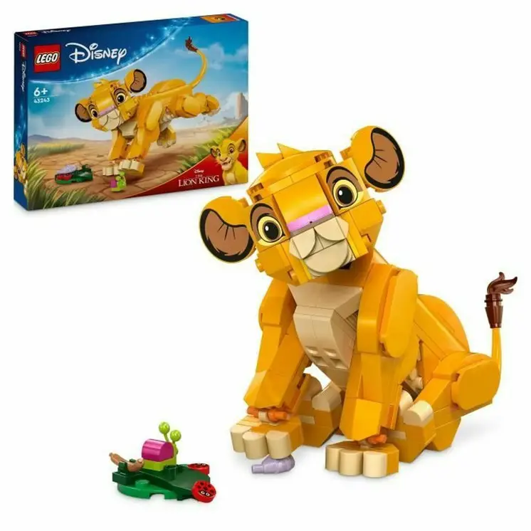 Construction set Lego Disney 43243 The Lion King - Simba Multicolour 222 Pieces