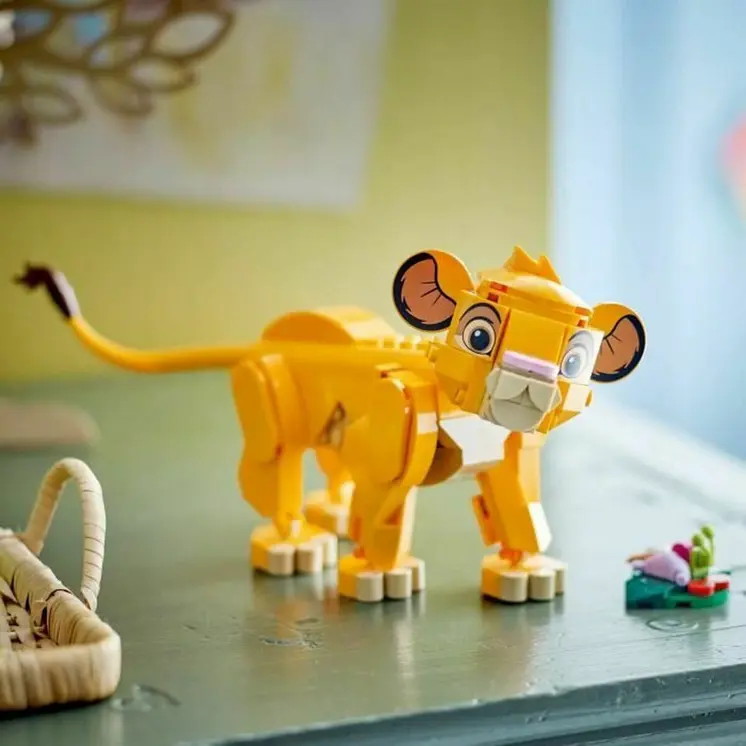 Construction set Lego Disney 43243 The Lion King - Simba Multicolour 222 Pieces