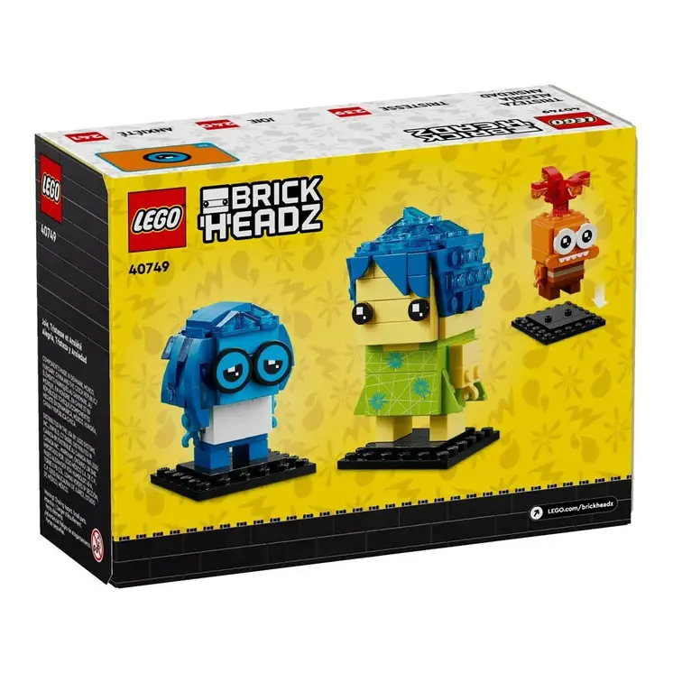 Construction set Lego BRICKHEADZ 40749 Inside Out 2 300 Pieces