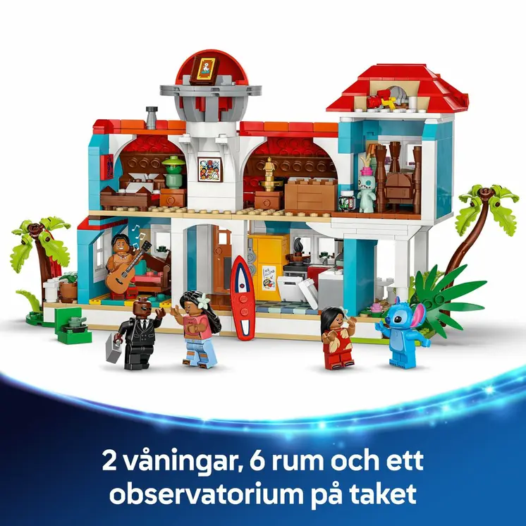 Construction set Lego Disney Lilo & Stitch 43268 834 Pieces