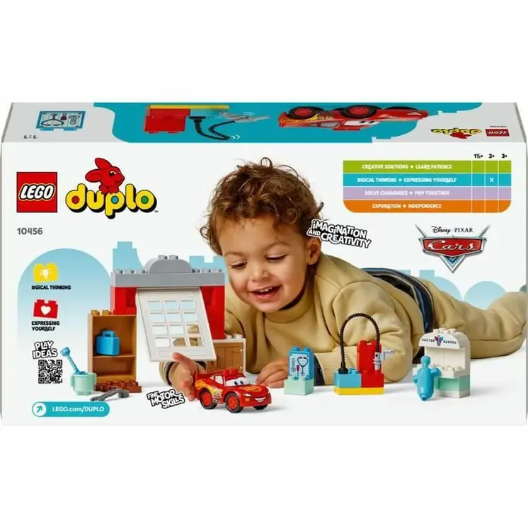 Construction set Lego 10456 Lightning McQueen visits Doc 35 Pieces